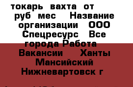 токарь. вахта. от 50 000 руб./мес. › Название организации ­ ООО Спецресурс - Все города Работа » Вакансии   . Ханты-Мансийский,Нижневартовск г.